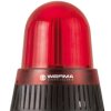 Sygnalizator akustyczny z lampą sygnalizacyjną 10 →48 V Czerwony AC/DC IP65 Montaż podstawy 108dB
