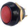 ITW 59-112 Red Round IP67 Mom Switch Solder Term