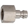 Nipple, L 26 mm, 35 bar, brass, nickel-plated, for jacks, 107189