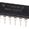 Texas Instruments Odbiornik liniowy AM26LS32ACN Odbiornik liniowy PDIP Otwór przelotowy 3 stany TTL 16-pinowy