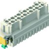 Socket contact insert, 24B, 24 pole, cage clamp terminal, with PE contact, 09330242776