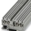 Component terminal block, spring balancer connection, 0.08-4.0 mm², 4 pole, 1.5 A, 8 kV, gray, 3002214