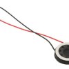 Głośnik; KLS3-ZSW01-15MM-8R0.5W-50MM; 1W; 8ohm; punkt lutowniczy; fi 15mm; KLS; RoHS
