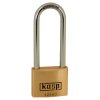 Kasp K12550L80A1 Premium Brass Padlock - 50x80mm - Long Shackle - KA25501