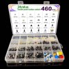 460 pcs XXL Micro TACT Button Switch Assortment Box Kit - 24 Types