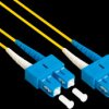 LW-903SC Optical Fiber Cable Duplex OS2 9/125µ SC/SC, 3m, yellow