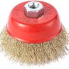Szczotka druciana na szlifierkę