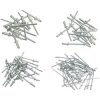 Brüder Mannesmann M1097-S Rivet Set 600pieces For 1-9mm Material Thickness