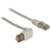 Delock 83516 RJ45 Network cable, patch cable CAT 5e S/FTP 2.00 m Grey 1 pc(s)