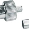 Złącze BNC Telegärtner 100023411 100023411 złącze żeńskie proste 50 Ω 1 szt.