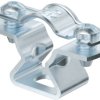 Spacer clamp, max. bundle Ø 14 mm, steel, galvanized, (L x W) 41 x 14 mm, 1362758