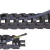 Koryto kablowe szerokość 28,2 mm głębokość 19.3mm typ Łańcuch kablowy Igus Igumid NB Elastyczny Czarny