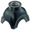Hood, size Han-Yellock 30, die-cast aluminum, M25, straight, push button locking, IP65/IP67, 11133001401