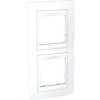 UNICA PLUS Ramka 2 podwójna pionowa biel polarna MGU6.004V.18 SCHNEIDER ELECTRIC