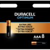 8 x bateria alkaliczna Duracell OPTIMUM LR03 AAA (blister)