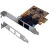 Karta sieciowa 2, EX-6072-4K PCIe RJ45 1000Mbps, Exsys