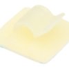 Klips samoprzylepny 4.9mm 52.2 x 56.8 x 26.2mm materiał: Nylon 66 Naturalny Okrągły zacisk +85°C