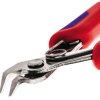 Szczypce czołowe Knipex długość 125mm Bez kantu gr. cięcia: 1 mm Uchwyt wieloskładnikowy Bimetal