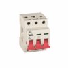 Rozłącznik izolacyjny, modułowy, służy do rozłączania obwodów obciążonych prądem znamionowym KMI-3/25A