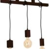 Lampa Wisząca JACK 3xE27 Orzech MLP4360 Milagro