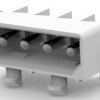 Listwa stykowa PCB 4-pinowe Commercial MATE-N-LOK raster: 5.08 mm Kąt prosty 1-rzędowe TE Connectivity Otwór przelotowy