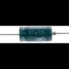 1uF 100V axial electrolytic