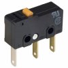 Subminiature snap-action switch, On-On, solder connection, pin plunger, 1.47 N, 5 A/125 VAC, 3 A/250 VAC, IP40, SS-5