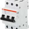 Wyłącznik automatyczny ABB S203M-C16 2CDS273001R0164, 3 styki, 230 V, 16 A