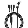 Smrter SMRTER_HYDRA_ULT_BK USB Cable Assemblies Black