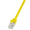Logilink Patchcord U/Utp Żółty Kat.5E Pvc 0,5M.