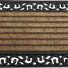 Siena Garden 3691441076 Gummimatte Impalla Wycieraczka (D x S) 75 cm x 45 cm czarny, beżowy
