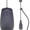 Renkforce IP68 Industrial Mysz USB Laserowy czarny 3 Przyciski 1000 dpi IP68 wodoodporny i pyłoszczelny