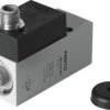Przełącznik ciśnienia Festo Ciśnienie względne Wyjście analogowe Sprężone powietrze, woda Przełącznik ciśnienia G 1/4