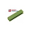 Wtyk HX250R-10 Zielony 10pin kąt