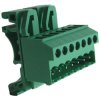 Camblock Plus CTBPD96VJ/7 5.08mm DIN Rail Mount Vertical Male T/Block 7p