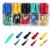 Zestaw 100szt - Konektor cylindryczny żeński męski 0.5-1.5mm2 - izolowany