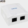 Gniazdo 2xRJ45 kat. 5e (543x2) Talvico