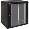 Szafa Wisząca Rw1264 12U 19 Czarna Spawana 600X636x450mm 70Kg