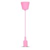 VT-7228 Lampa wisząca trzonek: E27 różowy 3479 V-TAC
