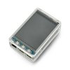 Obudowa do Raspberry Pi i ekranu LCD 3.2 - przezroczysta