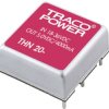 Konwerter DC/DC THN 20, Uwe 36V dc, Uwe 18V, Uwy 15V dc, TRACOPOWER 1330 mA 20 W -40 °C 75 °C Otwór przelotowy