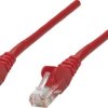 kabel LAN Intellinet 318198, 1 szt., RJ45, CAT 5e, U/UTP, 0.50 m, czerwony