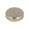Magnes stały; cylindryczny; N38; 15mm; 4mm; niklowany; neodymowy