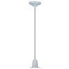 VT-7998 Lampa wisząca oprawka: Porcelanowa trzonek: E27 szary 3808 V-TAC