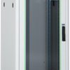 Server cabinet, 26 U, (H x W x D) 1342 x 800 x 1000 mm, IP20, sheet steel, light gray, DN-19 26U-8/10-1
