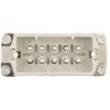 Wkład złącza 10P+PE męski 16A 250V EPIC H-A 10 SS 10440100