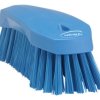 Szczotka do szorowania, dł. włosia: 36mm, Twardy, Niebieski, Poliester, zastosowanie: Uniwersalny środek czyszczący,