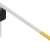 Pin header, 1 pole, pitch 2.54 mm, angled, black, SL32071S