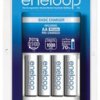 Ładowarka akumulatorków Ni-MH Panasonic Eneloop BQ-CC51 + 4 x R6/AA Eneloop 2000mAh BK-3MCCE