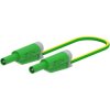 Electro PJP 2711-IEC-CD1-100V Test Lead 4 mm jack Green 1 m